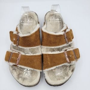 Birkenstock Sherling Sandals